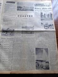 Yeni İstanbul Gazetesi - 15 Haziran 1952 - Mustafa Nermi - Esir Şehrin İnsanları Yazan Nureddin Demir (Kemal Tahir) Yazı Dizisi - Atlantik Ordusu Ve Türk Kuvvetleri - Sovyet Dışişleri Bakanı Andrei Gromyko İngiltere Elçisi Oldu - Berlin'de Sovyetler İngilizlere Nota Verdi - Ordu Mensupları Yeni Yargı Terfi Kanun Tasarısı Hazırlandı - Yunan Kral ve Kraliçesi Bu Akşam Hareket Ediyor - Fransa'da Komünistlere Baskınlar Devamda - Mudanyada da İnönü Heykeli Yıktırılıyor - Atçılık Kongresi - Okullarda Emniyet Ekipleri Kuruluyor - Cibali Sigara Fabrikası Tevsi Edilecek - Atom İle İşleyecek Denizaltı - Yeni Futbol Federasyonu Kuruldu - Türkiye Avusturya Arasında Mevcut Ticaret Münasebatı - Ankara İstanbul İzmir Radyosu Programı - Ramazanlık Köşe Yazısı -  Kıbrıs Türkleri Arasında Yazan Fikret Adil Yazı Dizisi - Burç Yorumları - Christian Dior'un Gazetemize Gönderdiği Yaz Modelleri - Lizbondaki Saltanat Arabaları Müzesi - Nevrozin - Selve Dizel Motorları - Çapamarka- Singer Saatleri - Luxor