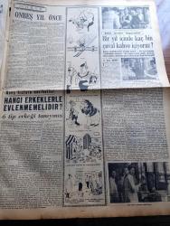 Yeni İstanbul Gazetesi - 14 Haziran 1952 - Mustafa Nermi - Esir Şehrin İnsanları Yazan Nureddin Demir (Kemal Tahir) Yazı Dizisi - Amerikan Senatosunda Türk Ordusunun Morali Görüşüldü - Dost Yunan Kral Ve Kraliçesi Dün İstanbul'u Şereflendirdiler - Fransa'da Cephanelik Halinde Bir Parti Merkezi - Fikir İşçileri Kanunu Oy Birliği İle Kabul Edildi - Avrupa Tediye Birliğinde Çekecek Paramız Kalmadı - Avrupa Ordusunun Doğuşu - Türklüğü Hakaret Eden David Adlı Musevi Genci Tevkif Edildi - Kraliçe Mary 85 Yaşında - Atom Bombasından Hasıl Olacak Fayda - İstanbul Şehir Tiyatrosu Ankara'da Rağbet Gördü - Antoine Pinay Hükümetinin Komünizmle Mücadelesi - Ankara İstanbul Radyosu Programı - Genç Kızlara Nasihatler - Şehir İçinden Röportajlar - Bir Yıl İçinde Kaç Bin Çuval Kahve İçiyoruz - John Garfield'in Ölümü - Bernard Russel - Dr. John Dewey - Zavallı Ingrid Bergman - Simonne Renant'ın İlk Aşkı - Gripin - Zündapp Dikiş Makinesi - Magirus Çelik Merdivenler - Demag Cereskalleri