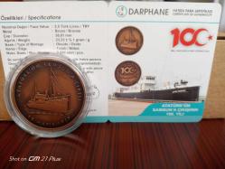 Atatürk'ün Samsuna Çıkışının 100. Yılı - Darphane - Bronz Hatıra Para