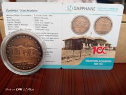 Türkiye büyük millet meclisinin açılışının 100. Yılı darphane Bronz Hatıra Parası