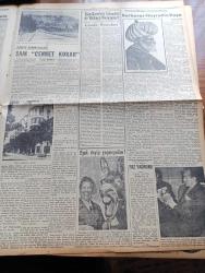 Yeni İstanbul Gazetesi - 5 Temmuz 1955 - Mustafa Nermi - Kıbrıs Ve Ortadoğu Savunması - Nehru Tito Görüşmeleri - Rus Lideri Nikita Krutçev - Bulgar Viskonsolosu Çolakof Tevkif Edildi - Irak Kralı İkinci Faysal Ve Celal Bayar Dün Gölcük'e Gittiler - Sıtkı Yırcalı Akaryakıtımız Boldur - Sümerbank Mamüllerine Zam Yapıldı - CHP Genel Başkanı İsmet İnönü Hükümetin Tebliğine Cevap Verdi - Huzur Hasreti Yazan Mehmet Davaz Yazı Dizisi - Ali Karakurt - Oruç Yüzünden Azledilen Profesör - Cezayirde Asilere Karşı Yeni Hareket - Ankara İstanbul İzmir Radyosu Programı - Suriye Röportajları - Barbaros Hayrettin Paşa - Yaz Yağmuru Yazan Ahmet Hamdi Tanpınar Yazı Dizisi - Hayvanları Koruma Cemiyeti - İtalya'nın Reklam Afişleri - Macar Futbolunun İki Yıldızı Kocsis Ve Hidegkuti - Wimbledon'un Unutulmaz Yıldızı Darlene Hard - Galatasaray'ın Yeni Oyuncuları Enver Özdemir Ve Nuri Erdoğan - Sulhi Garan Milli Takım İdarecileri Trieste'de Beni Tehdide Teşebbüs Ettiler - Su Sporları 1955 Türkiye Birincilikleri