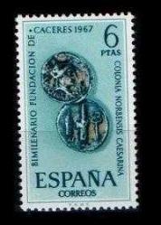 +++ İSPANYA ANTİK PARALAR  1967  - DAMGASIZ