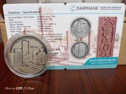2019 - Ahlat Mezar Taşları Hatıra Parası Gümüş