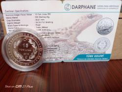 2016 - Türk Keleri Darphane Sertifikalı Gümüş Hatıra Para