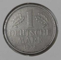1976-J BATI ALMANYA DEUTSCHE 1 MARK ORİJİNAL MADENİ PARASI NADİR HARFLİSİ ÇOK ÇOK TEMİZ Q2SSS3 ÇOK NADİR