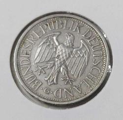1978-G BATI ALMANYA DEUTSCHE 1 MARK ORİJİNAL MADENİ PARASI ÇİLALTI Ç2CCC3R ÇOK NADİR
