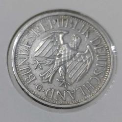1978-G BATI ALMANYA DEUTSCHE 1 MARK ORİJİNAL MADENİ PARASI ÇİLALTI Ç2CCC3R ÇOK NADİR