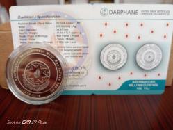 2018 AZERBAYCAN MİLLİ MECLİSİNİN 100.YILI 20 TL GÜMÜŞ HATIRA PARASI