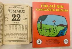 22 Temmuz 1983 hediyelik orijinal Mevlana takvim yaprağı (Cin Ali kitabı hediyeli:)