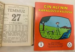 27 Temmuz 1983 hediyelik orijinal Mevlana takvim yaprağı (Cin Ali kitabı hediyeli:)