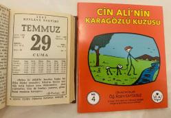29 Temmuz 1983 hediyelik orijinal Mevlana takvim yaprağı (Cin Ali kitabı hediyeli:)
