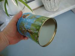 FANTA ( şişe Kapağı Formunda Kapaklı ) KOLEKSİYONLUK TENEKE KUTU