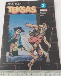 TEKSAS ÇELİK BİLEK (3) NOLU ÇİZGİ ROMAN NADİRDİR