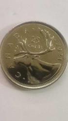 KANADA 2021 25 CENT