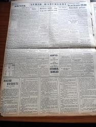 Yeni İstanbul Gazetesi - 25 Haziran 1955 - Mustafa Nermi - Kıbrıs Polisi Dün Geniş Ölçüde Tevkifler Yaptı - Pazartesiden İtibaren Ankara'da Yapılacak Siyasi Müzakereler - Mısır'da Milli İstikamet Vekili Salah Salim'in Yeni Bir Şantajı - Vali Fahrettin Kerim Gökay Kabzımallarla Mücadeleyi Kazanıyor - Milli Takımımız Dün Gece Trieste'ye Vardı - Karaborsa'yı İstanbul Şehri Doğuruyormuş - Huzur Hasreti Yazan Mehmet Davaz Yazı Dizisi -  Denizcilik Bankası Umum Müdürü Yusuf Ziya Öniş Avrupa'ya Gitti - Rejisör Max Meinecke Fransa'ya Gitti - Cezayirde Harp Havası Esiyor - Kraliçe Elizabeth Norveç'te - Emekli General Sadık Aldoğan Tahliye Edildi - Dizel Elektrikli Lokomotifin Tecrübesi İyi Netice Verdi - Yaz Yağmuru Yazan Ahmet Hamdi Tanpınar Yazı Dizisi - Ankara İstanbul İzmir Radyosu Programı - Münir Süleyman Çapanoğlu - Kuleli Şehir Bologna - Edebiyat Konuları - Büyük İskender'in Hayatı Filme Alındı - Doris Day - Hakiki La Dame Aux Camelias Kimdir - Wimbledon Tenis Turnuvası - Lefter
