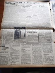 Yeni İstanbul Gazetesi - 12 Ağustos 1955 - Mustafa Nermi - Birleşik Amerika İngiltere Fransa Ve Sovyet Hariciye Vekili 27 Ekim'de Toplanıyor - Demokrat Parti Genel Kongresi Toplanıyor -  İsmet İnönü Ve Osman Bölükbaşı Başvekil Adnan Menderes'in Son Beyanatına Dün  de Cevap Verdiler - Türk Amerikan Kredi Görüşmeleri - Yaya Olarak Ankara'ya Gidecek Olan İşçiler - Huzur Hasreti Yazan Mehmet Davaz Yazı Dizisi - Kapalıçarşı 5.  Defa Yangın Tehlikesi Atlattı - Köylü Partisi İzmit Mitingi - Atom Konferansı Çalışmaları - Sigaranın Kanserle Alakası Yokmuş - Alman Radyoları İle İşbirliği Yapılıyor - Gerçek Bir Balerin Sevinç Baraz - Ankara İstanbul İzmir Radyosu Programı - Bakırköy Baruthane Arasında Yeni Bir Şehir - Kısa Dünya Haberleri - Çocuk Sayfası - Yugoslav Takımı Geceyarısı Geldi - Hakem Kursuna Merkez Komite Üyesi Doktor Tarık Özerengin Temsil Edecek - Beşiktaş Sade Bir Törenle Dün Çalışmalarında Başladı - Modaspor Fenerbahçe İle 21 Ağustos'ta Karşılaşmaktayız İstiyor - Çapamarka