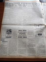 Yeni İstanbul Gazetesi - 7 Ağustos 1955 - Mustafa Nermi - Sovyet Rusya'nın Roma'da Kurduğu Casus Şebekesi - Karadeniz Bölgesine Ucuz Buğday - Muhalefetin Son Kararı İktidarı Sinirlendirdi - Londra'da Toplanan Atom Enerjisi Toplantısı- Zonguldak'ta Sel Felaketi - Celal Bayar Ve Irak Kralı Orman Fakültesinde - Kalamış Kupası Yelken Yarışları Dün Yapıldı - Huzur Hasreti Yazan Mehmet Davaz Yazı Dizisi - Kandilli Rasathanesi - Sıtkı Yırcalı'nın Radyo Konuşması - Fuat Köprülü Ve Fatin Rüştü Zorlu'nun Tayinleri Resmi Gazetede Yayınlandı - Dünya Bankasının Pakistan'a Açtığı Kredi - Ankara İstanbul İzmir Radyosu Programı - Mehtap Şarkısı Cinayetleri Yazan Francis Didelot Yazı Dizisi - Baydar Derler Pazar Konuşmaları - İkinci Selim'in Gazabına Gelerek Bandırma'ya Sürdüğü Haydar Çavuş Ve Belediye Hizmetleri - İskenderunda Kurulan Suni Gübre Fabrikası - Haftanın Patronu Pamuklu Elbise - Balkan Oyunları İçin Türk Milli Takımı Tesbit Edildi - Türkiye'de Yetişen Jet Pilotlarının Kabiliyeti