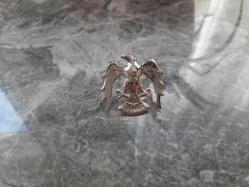 TÜRK HAVA KUVVETLERİ ASKERİ PİLOT ŞAPKA KOKARTI - ROZET - MADALYA C373