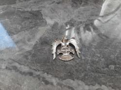 TÜRK HAVA KUVVETLERİ ASKERİ PİLOT ŞAPKA KOKARTI - ROZET - MADALYA C373