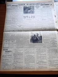 Yeni İstanbul Gazetesi - 27 Temmuz 1955 - Mustafa Nermi - Sovyet Rusya'nın Batılılara Gizli Teklifleri - Avusturya Bugün Fiilen Hürriyetine Kavuşuyor - Adnan Menderes'in Ziyaretleri - Ses Duvarını Aşan Jet Pilotlarımızın Yeni Rekoru - 23 Ekim'deki Nüfus Sayımı İçin Hazırlık - Huzur Hasreti Yazan Mehmet Davaz Yazı Dizisi - Dilencilerle Mücadele Şiddetlenecek - Selçuk Efes Harabeleri Temizlettiriliyor - Ziraat Vekili Nedim Ökmen'in Radyo Konuşması - İzmir Fuarında İnşaat İşleri Süratle İlerliyor - Ankara İstanbul İzmir Radyosu Programı - Mehtap Şarkısı Cinayetleri Yazan Francis Didelot Yazı Dizisi - Haftanın Sanat Olayları - Bir Sokak Ve Bir Gazino -  Ramiz Hacıoğlu - İstanbul'un Türkler Tarafından İmar Ve İskanı - Kraliçe Elizabeth'i Selamlarken Denize Düştü - Joan Crawford Yeni Kocası ile Paris'te - Kıbrıs Adası'nın Fethi - Meşhur Arsenal'in Türkiye'ye Gelmesi Kesinleşti - Atlet Ekrem Koçak'ın Rekorları - Jet Uçakları Roket Ve Bombardıman Yarışları - Fenerbahçe'ye Gelmek İsteyenler