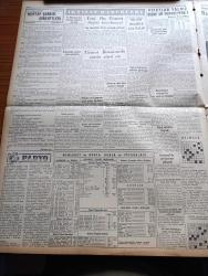 Yeni İstanbul Gazetesi - 27 Temmuz 1955 - Mustafa Nermi - Sovyet Rusya'nın Batılılara Gizli Teklifleri - Avusturya Bugün Fiilen Hürriyetine Kavuşuyor - Adnan Menderes'in Ziyaretleri - Ses Duvarını Aşan Jet Pilotlarımızın Yeni Rekoru - 23 Ekim'deki Nüfus Sayımı İçin Hazırlık - Huzur Hasreti Yazan Mehmet Davaz Yazı Dizisi - Dilencilerle Mücadele Şiddetlenecek - Selçuk Efes Harabeleri Temizlettiriliyor - Ziraat Vekili Nedim Ökmen'in Radyo Konuşması - İzmir Fuarında İnşaat İşleri Süratle İlerliyor - Ankara İstanbul İzmir Radyosu Programı - Mehtap Şarkısı Cinayetleri Yazan Francis Didelot Yazı Dizisi - Haftanın Sanat Olayları - Bir Sokak Ve Bir Gazino -  Ramiz Hacıoğlu - İstanbul'un Türkler Tarafından İmar Ve İskanı - Kraliçe Elizabeth'i Selamlarken Denize Düştü - Joan Crawford Yeni Kocası ile Paris'te - Kıbrıs Adası'nın Fethi - Meşhur Arsenal'in Türkiye'ye Gelmesi Kesinleşti - Atlet Ekrem Koçak'ın Rekorları - Jet Uçakları Roket Ve Bombardıman Yarışları - Fenerbahçe'ye Gelmek İsteyenler