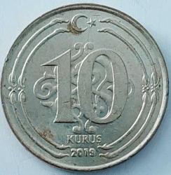 10 KURUŞ, 2019 ÇÇT