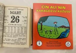 26 Mart 1983 hediyelik orijinal Mevlana takvim yaprağı (Cin Ali kitabı hediyeli:)