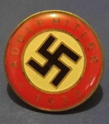 Adolf Hitler Nazi dönemi Rozet