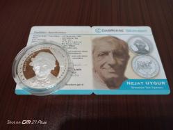 Nejat Uygur Darphane Sertifikalı Gümüş Hatıra Parası
