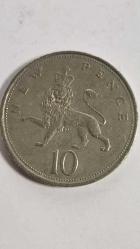 Efemera - İNGİLTERE 1969  10 PENCE - kitantik - kitaLog