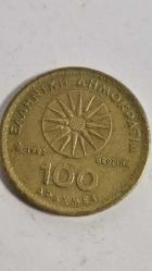 Efemera - YUNANİSTAN 1992  100 DRAHMİ - kitantik - kitaLog