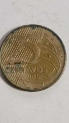 BREZİLYA 2008  25 CENTAVOS