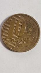 BREZİLYA 2010  10 CENTAVOS