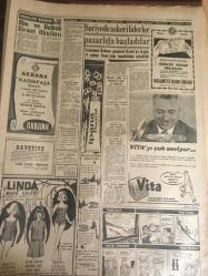 YENİ SABAH GAZETESİ 28 HAZİRAN  1963 YIL :26 SAYI :8724----Mamak 'ta 23 Harp Okulu Şahitlik Etti --Kemal Satır CHP Seçime Hazır Dedi --Bir Londralı  Margareth 'i Öpmek İstedi ----Kabine dış  yardım  mevzuu inceledi --35 Kuruşa İki Film  Bedava Bir de Gazoz---Tecavüz Ettiği  Ama ve Annesini Boğarak Öldürdü --Bir Birleşme  Evinde 6 Genç  Kız Yakalandı ---Yarın Ne Olacak :Siyavuşgil --Suriye de askeri  liderler pazarlığa başladılar ---Dört cins hastalığı var  pamuğa  dikkat --  Kruşçef  kendisinden sonra gelen  kişiyi tespit  etti :Leonide Brejnev -----Sinemalar : Spartakus ,İnci :Cici Katibem ,Lüks :Barbarların Dehşeti --Suriye de askeri liderler  pazarlığa  başladılar --Fenerbahçe İst.Spor ile berabere :0-0---Milli Ligden  Sonra Kupa Finalinin Heyecanı  Başladı  :Türkiye Kupasının ilk  final  maçı yarın ---Fenerbahçe  Şenol 'a  100 bin lira  vermeyi  kabul etti ---1963 Yılının Başpehlivanı  Adapazarlı Sezai Kanmaz ---Greko -Romen Milli Takım  Takımı Bu Sabah  İsveç 'e Gidiyor ---