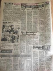 YENİ SABAH GAZETESİ 27 HAZİRAN 1963 YIL :26 SAYI :8723---Kennedy dün Batı Berlin  'i  ziyaret etti ---Hükümet Kuvvetleri İsyan  Gecesi İmkan Nisbetinde ,Silah Kullanmadı --Sinema da  bir cinayet işlendi --307 bin  liralık Toto  kuponu  sahte çıktı --Fare zehri yiyen  bir çocuk öldü --İki  ama  sevgili  İstanbul 'a  kaçtı --Florya  tesisleri  ilk defa  bu yıl  tatminkar  bir  hale  geldi --Göze Görünmeyen Sanayi :Siyavuşgil --30 Yıl Bir Adaya Hapsedilen Kadın Kurtarılınca  Polislere Hücum  Etti --1955 de Ramandan  elde  edilen  178 bin ton  petrol 1962 de 595 bine çıktı ---Çelikbaş İçin Genel Görüşme Yapıldı --Dün Gece Mithatpaşa Stadında Oynann  1962-1963 Milli Lig Finalinde Beşiktaş 'ı  1-0 Mağlup Eden  :Galatasaray Şampiyon --Fenerbahçe  bu akşam  Ist.Spor ile oynuyor --Greko --Romenciler Yarın  Stockholme  Hareket  Ediyorlar ---