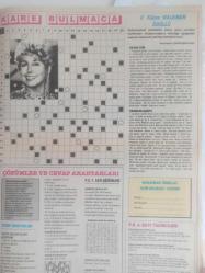 PS Magazin Dergisi - 29 Ekim 2000 - Sayı:8 - Hedef Dullar - Herkesin Gözü Onlarda! - Hülya Avşar - Aykut Işıklar - Gönül Yazar - Sedef Bozok - Sibel Savacı - Turgut Özal'ın 7 Yıllık Uykusu - Talat'ın Kahvesi - Süper Zekalar - Süper Çocuklar - Sabah Bulmacası - Haydi Sıralayalım - Kare Bulmaca - Rönesans Mobilya Reklamı fotoğraf ve haberi - Dergi Tam Değildir Sadece 8 Sayfası Mevcuttur