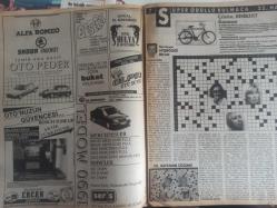 Yeni Asır Hafta Sonu Magazin Dergisi - Kemal Subaşı - Celil Kürk - Alper Tur'un Özlenen Gezi Programı - Ateşböceği Ercan - Süper Ödüllü Bulmaca - Isıgün Mühendislik - Elif Mobilya - Özer Elektronik - Gökkuşağı Halı Çeyiz Mağazaları - Süper Sihirli Top - Alsancan Pdyum Butik Reklamı - Tv'de Bu Hafta - Figen Sizler İçin Seçti - Yağmur Ünal'dan Asla Vazgeçemem - Türkan Şoray - Genç Kızlar: İşgüzar ve Karıştırıcı Mısınız? fotoğraf ve haberi - Dergi Tam Değildir Sadece 8 Sayfası Mevcuttur - Dergi Kapağı Yoktur