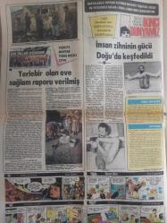 Bulvar Magazin Gazetesi - 4 Aralık 1983 -(SADECE 4 SAYFASI MEVCUTTUR, GAZETE TAM DEĞİLDİR) - Rüçhan Adlı Anlatıyor - Cihan Ünal Nikahta Resim Çeken Gazeteciye Saldırdı - Savunma İçin Yeni Bir Silah: Laser - Memduh Yaşa - Halit Narin - Kenan Evren - Melek Koçyiğit - Hülya Koçyiğit - Yerlebir Olan Eve Sağlam Raporu Verilmiş - İnsan Zihninin Gücü Doğu'da Keşfedildi - Genç Kız Kalbi - Temel Reis - Afacan - Allah'lık Ali Bey Çizgi Romanları - Paramı Nereye Yatırsam? - Patenciydi, Kapak Kızı Oldu - Hakemler de İnsandır - Sadık Deda - 500 Bin Kişi Alkolik fotoğraf ve haberi - Gazete Tam Değildir Sadece 4 Sayfası Mevcuttur