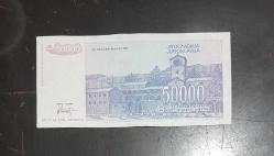 Yogoslavya 50 bin dinar