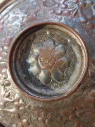 Bakır Kalaylı Tencere,   El İşleme usta işi Bakır Tencere.