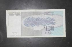 Yogoslavya 100 dinar