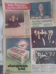 Hafta Sonu Haftalık Aktüalite Sinema Tiyatro Müzik ve Magazin Dergisi - 5 Şubat 1982 - Bülent Ersoy'un İntihar Teşebbüsü Reklam mı, Değil mi? - Türkan Şoray'ın Günahı - Bir Abla Kurbanı Daha - Meliha Şoray - Halit Şoray - Nazan Şoray - Suna Yıldızoğlu Şeytan Yıldızında - Kurtlar Arasında Doğum Günü - Selma Güneri - İzzet Günay - Orhan Günşiray - Ekrem Bora - Fikret Hakan - Eşref Kolçak fotoğraf ve haberi - Gazete Tam Değildir Sadece 2 Sayfası Mevcuttur
