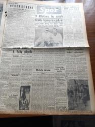 Yeni İstanbul Gazetesi - 13 Temmuz 1955 - Mustafa Nermi - Makarios Kısmi Muhtariyete Razı Olunmayacağını Söyledi - Moskova Din Adamlarını Seferber Etti - Adnan Menderes İktisadi Plansızlık İddiaları Asılsızdır Diyor - İran Şahı Rusya'ya Çağrıldı - Casus Çolakof Konsolos İle Görüştürüldü - Akdeniz Oyunları - İstanbul Valisi Fahreddin Kerim Gökay Kimsenin Gözünün Yaşına Bakmayacağız -  Cumhuriyetçi Millet Partisi'nin Dikkate Değer Bir Tamimi - Doçent Abdülkadir Karahan - Huzur Hasreti Yazan Mehmet Davaz Yazı Dizisi - Beşinci Kol'un Barışta'ki Faaliyeti - Şişli Camiinden İki Halı Çalındı - Sıtkı Yırcalı'nın Radyo Konuşması - Serdar Naim Han'ın Dünkü Ziyaretleri - Clark Gable Beşinci Defa Evlendi - İstanbul Ankara İzmir Radyosu Programı - Mehtap Şarkısı Cinayetleri Yazan Francis Didelot Yazı Dizisi - İmparatorluk Devrinde Dokuma Sanayimiz Yazan Mustafa Cezar Yazı Dizisi - Eyüp Çocuk Barındırma Yurdunda Gördüklerimiz - Avrupa At Yarışlarında Milyonlar Dönüyor - Metin Oktay'ın Durumu