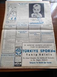 Yeni İstanbul Gazetesi - 13 Temmuz 1955 - Mustafa Nermi - Makarios Kısmi Muhtariyete Razı Olunmayacağını Söyledi - Moskova Din Adamlarını Seferber Etti - Adnan Menderes İktisadi Plansızlık İddiaları Asılsızdır Diyor - İran Şahı Rusya'ya Çağrıldı - Casus Çolakof Konsolos İle Görüştürüldü - Akdeniz Oyunları - İstanbul Valisi Fahreddin Kerim Gökay Kimsenin Gözünün Yaşına Bakmayacağız -  Cumhuriyetçi Millet Partisi'nin Dikkate Değer Bir Tamimi - Doçent Abdülkadir Karahan - Huzur Hasreti Yazan Mehmet Davaz Yazı Dizisi - Beşinci Kol'un Barışta'ki Faaliyeti - Şişli Camiinden İki Halı Çalındı - Sıtkı Yırcalı'nın Radyo Konuşması - Serdar Naim Han'ın Dünkü Ziyaretleri - Clark Gable Beşinci Defa Evlendi - İstanbul Ankara İzmir Radyosu Programı - Mehtap Şarkısı Cinayetleri Yazan Francis Didelot Yazı Dizisi - İmparatorluk Devrinde Dokuma Sanayimiz Yazan Mustafa Cezar Yazı Dizisi - Eyüp Çocuk Barındırma Yurdunda Gördüklerimiz - Avrupa At Yarışlarında Milyonlar Dönüyor - Metin Oktay'ın Durumu
