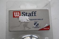 2 Li Staf Squ.Topu  staff squash balls   SIFIR URUNDUR    (Z1-KASA