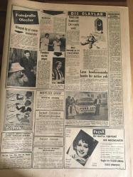 YENİ SABAH GAZETESİ  8 TEMMUZ  1962 YIL :25 SAYI :8375--İnönü Vesikaları  Hepimiz Biliyorduk Dedi ---Millet Meclisinde Dünde Bir Kaç Defa Kavga Çıktı --Yağmur  Erzurum  ve Sivas  'ta Hasar Yaptı  -- Hükümet  134 'e karşı  259 'la  güven  aldı --Karabük  çarşısı yandı  iki yüz   dükkan  kül oldu --Fas ,bazı Cezayir  hudut  karakollarını  işgal etti --Brezilya da ki  buhran   vahim  bir  safhaya girdi --Dut Mevsimi :Siyavuşgil --Çocuk felci  vakaları   geçen yıldan fazla --Melina  Merceuri  aşkı anlatıyor ---Güzel Heidi  Brühl  hem  dansöz  hem de  şantöz ----Yaramaz  prens  Philip  15 Yıldır Evli --Hindistan  Komünist  Çin  'e Nota  Verdi --Laos  Konferansında  Henüz Bir Netice  Yok --F.Altınel Rivayetleri  Yalanladı --K.Paşa ,Coşkunla  Yılmazı  Federasyona  Şikayet Etti --Galatasaray Tarık 'ı  aldı --Altı sene sonraki  rövanş :Galatasaray  Bükreş Dinamosu  ---Güntekin  'in Gençler  1500 rekoru :3.59.5---K.Gümrük ve  F.Köy  Kongreleri  Bugün --