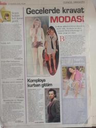 Siesta Haftalık Aktüalite Sinema Tiyatro Müzik ve Magazin Dergisi - 13 Ağustos 2006 - İstanbul Manzaralı Ponte - Yiğit Karaahmet - Eda Taşpınar - Çağla Şikel - İstanbul Konsere Doydu - Tarkan - Yeşim Salkım - İlker İnanoğlu - Selin Özavcı - Sezen Aksu - Gecelerde Kravat Modası - Nil Karaibrahimgil - Helin Avşar - Türkan Şoray - Rafet El Roman fotoğraf ve haberi - Dergi Tam Değildir Sadece 2 Sayfası Mevcuttur - Dergi Kapağı Yoktur