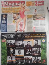 Habertürk Günlük Magazin Gazetesi - 24 Mayıs 2011 - Adriana Lima - Alessandra Ambrosio - Güneye Melek Geliyor - Nuri Bilge Ceylan - Merve Hasman - Antonio Banderas - Cem Yılmaz - Cansu Dere - Demet Akalın - Alişan - Sadettin Saran - Acun Ilıcalı - Berçim Bilgin - Cherie Cheri - Ebru Destan - Ünal Demirkaya - Rahşan Gülşan - Manal El Şerif - Bir Daha Otomobile Binmeyeceğim - En İyi Öpücük Asisti - Tayfun Topal - Yeşim Ceren - François Vincentelli - Emine Ülker Tarhan - Osman Sınav - Hande Kazanova - Aşk Üzerine Tez Yazıyor - Ömür Gedik - Burak Özçivit - Şampiyonluğu Doyasıya Kutladılar - Sevil Uyar - Alara Koçibey - Emre Karayel - Nefise Karatay - Nebahat ÇEhre - Ece Gürsel - Ceyda Erenoğlu - Aile İçi Stres Ergenlikte Büyümeyi Olumsuz Etkiler - Hande Şarman - Taylan Kümeli - Oben Budak - Britney Spears - Annelerini Sahnede Tanımıyorlar fotoğraf ve haberi - Tam Takım Gazete