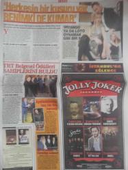 Habertürk Günlük Magazin Gazetesi - 15 Mayıs 2013 - Zoe Saldana - İbrahim Toraman - Serdar Ortaç - Chloe Ortaç - Burak Özçivit - Ceylan Çapa - Şahika Koldemir - Emre Kınay - Gamze Karaman - Nuri Sesigüzel - Şebnem Ferah -Begüm Şen - Müge Sırmabıyık - Deniz Melisa Kanatlı - Minel Karakaşlı - Ferruh Karakaşlı - Mustafa Sarıgül - Burak Yılmaz - Esin Övet - Atalay Demirci - Kaan Taşaner - Kına Türküsü Sam'da - Herkesin Bir Kusuru Var Benimki de Kumar - İbrahim Şahin - Hüseyin Avni Mutlu - Hüseyin Karadayı - Balık, Yumurta ve Kırmız Et Zeka Açıyor - Hande Kazanova - Yıldızların Şifresi - Çocuğa Bağımlı Anneler ve Aşırı Korumacılık - Damla Çeliktaban - Yaşamdan Notlar - Semet Severöz - Cindy Crawford - Paul Newman - Clint Eastwood - David Bowie - Elizabeth Taylor - Terry O'Neill - Kate Moss fotoğraf ve haberi - Tam Takım Gazete