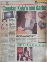 PS Haftalık Aktüalite Sinema Tiyatro Müzik ve Magazin Dergisi - 23 Ekim 1991 - İlker Sarıer - Topkapı'nın Mohikanları - Kerim Evren - Camdan Kalp'e Son Darbe - Fehmi Yaşar - Türkiye'yi 9 Dış Festivalde Temsil Eden Filme, Ekran Vizesi Yok! - 30 Yıllık Dedikodu Bitti - Türkan Şoray - Ekrem Bora - Gelen, Gideni Aratmayabilir - Ayrılık, Dünyanın Sonu Değil! fotoğraf ve haberi - Dergi Tam Değildir Sadece 6 Sayfası Mevcuttur -